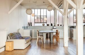 Picture of an organized home.