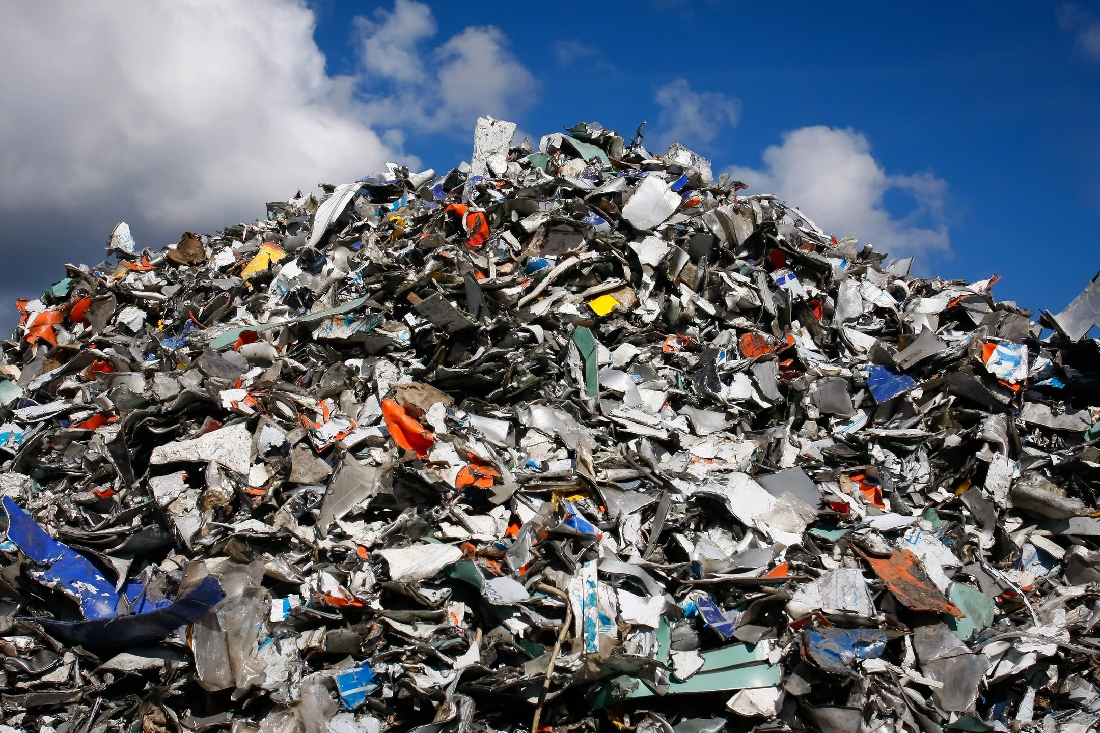 Picture of a garbage dump.